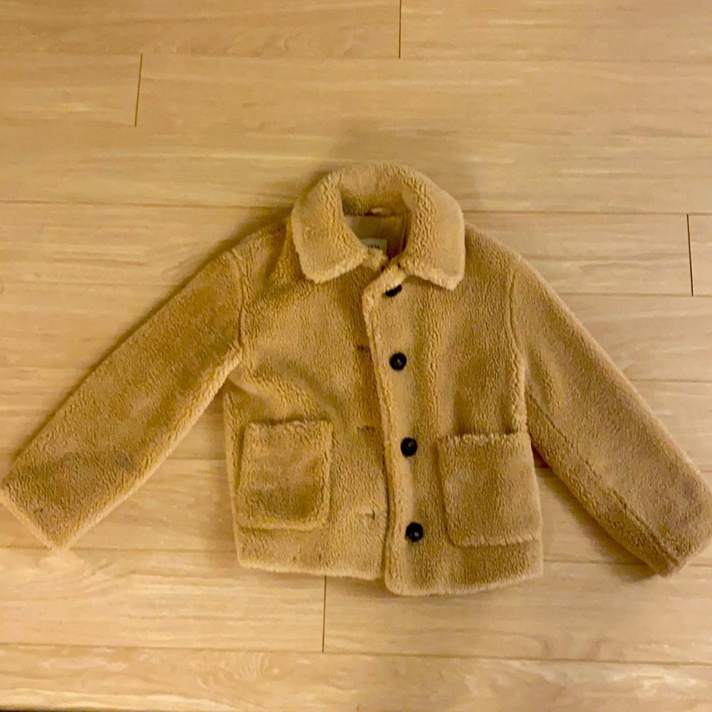 Zara teddy bear fur coat /JACKET